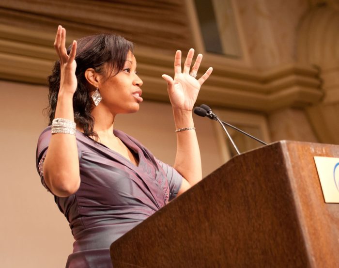 Romanita Hairston Speaking